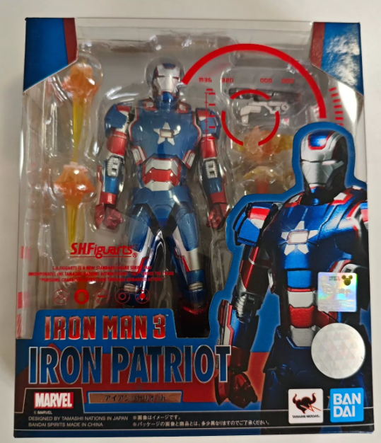 Bandai S.H.Figuarts Iron Patriot  Iron Man 3