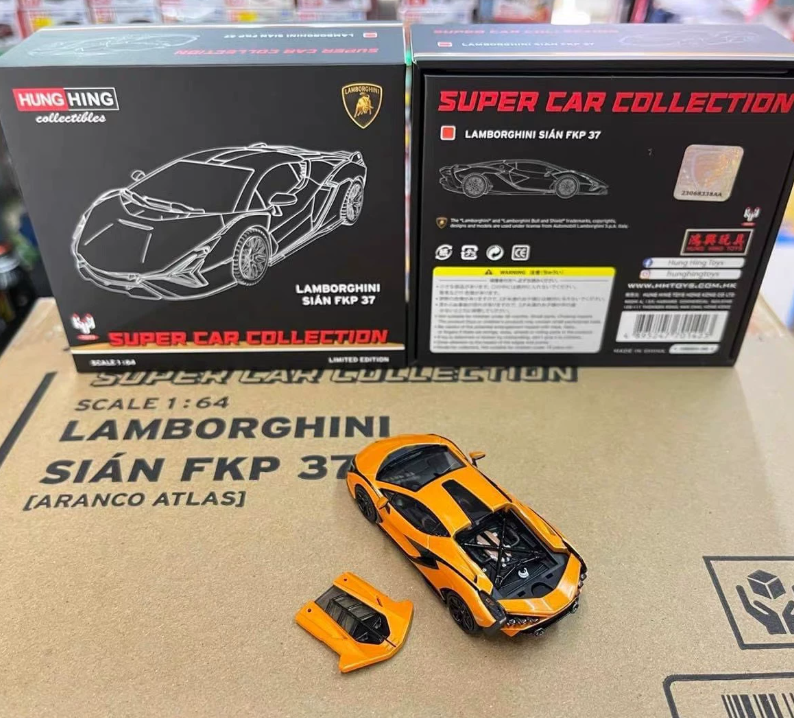 HH TOYS 1/64 Lamborghini Sian FKP 37 Super Car Collection