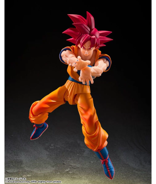 Bandai SHFiguarts Dragon Ball Super Saiyan God Son Goku Aura 3.0
