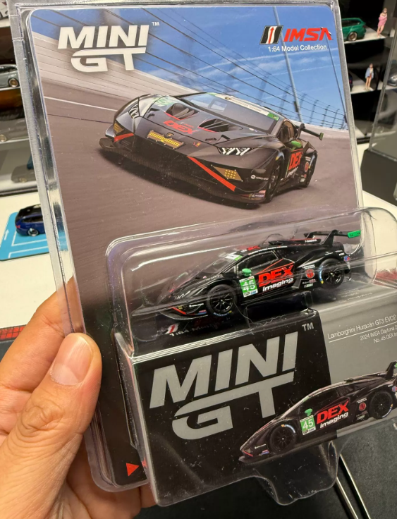 MINIGT 1:64 Lamborghini Huracan GT3 EVO2 No 45 IMSA 2024 Daytona Model