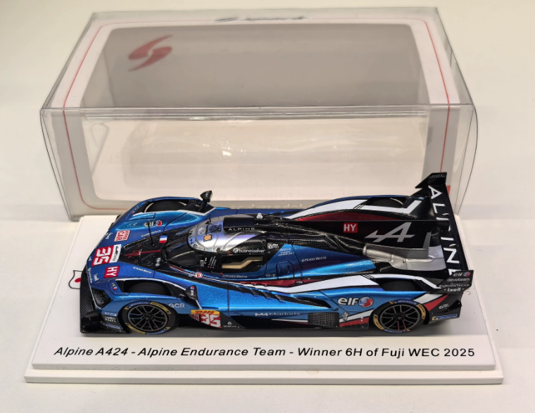 Spark 1/43 Alpine A424 35 WEC Fuji 6H Winner 2025