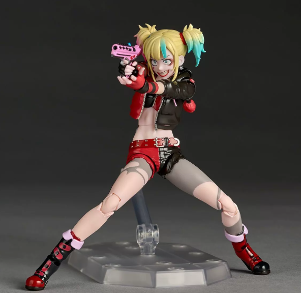 Kaiyodo Revoltech Amazing Yamaguchi Harley Quinn Suicide Squad Isekai Ver.