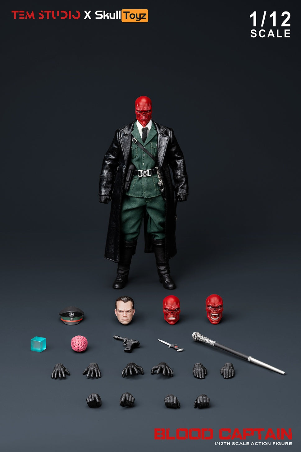 TEM STUDIO 1/12 Colonel Blood – Green Uniform –Preorder Oct 2026