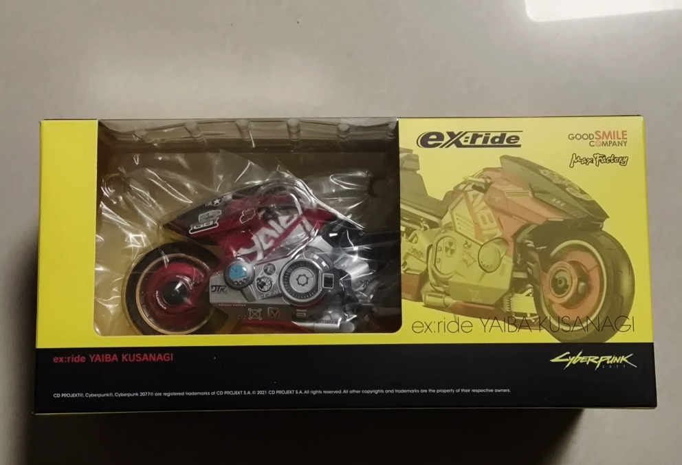 GSC ex:ride Cyberpunk 2077 Yaiba Kusanagi Motorcycle Figure