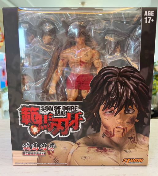 Storm Collectibles 1/12 Baki Hanma Battle Damaged Figure