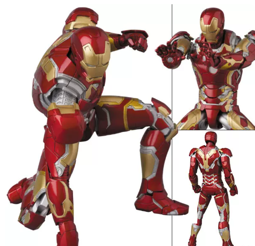 MAFEX No.013 Iron Man Mark 43 AoU Action Figure
