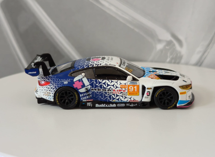 MINI GT 1/64 1108 BMW M4 GT3 #91 2025 China GT FIST Team AAI