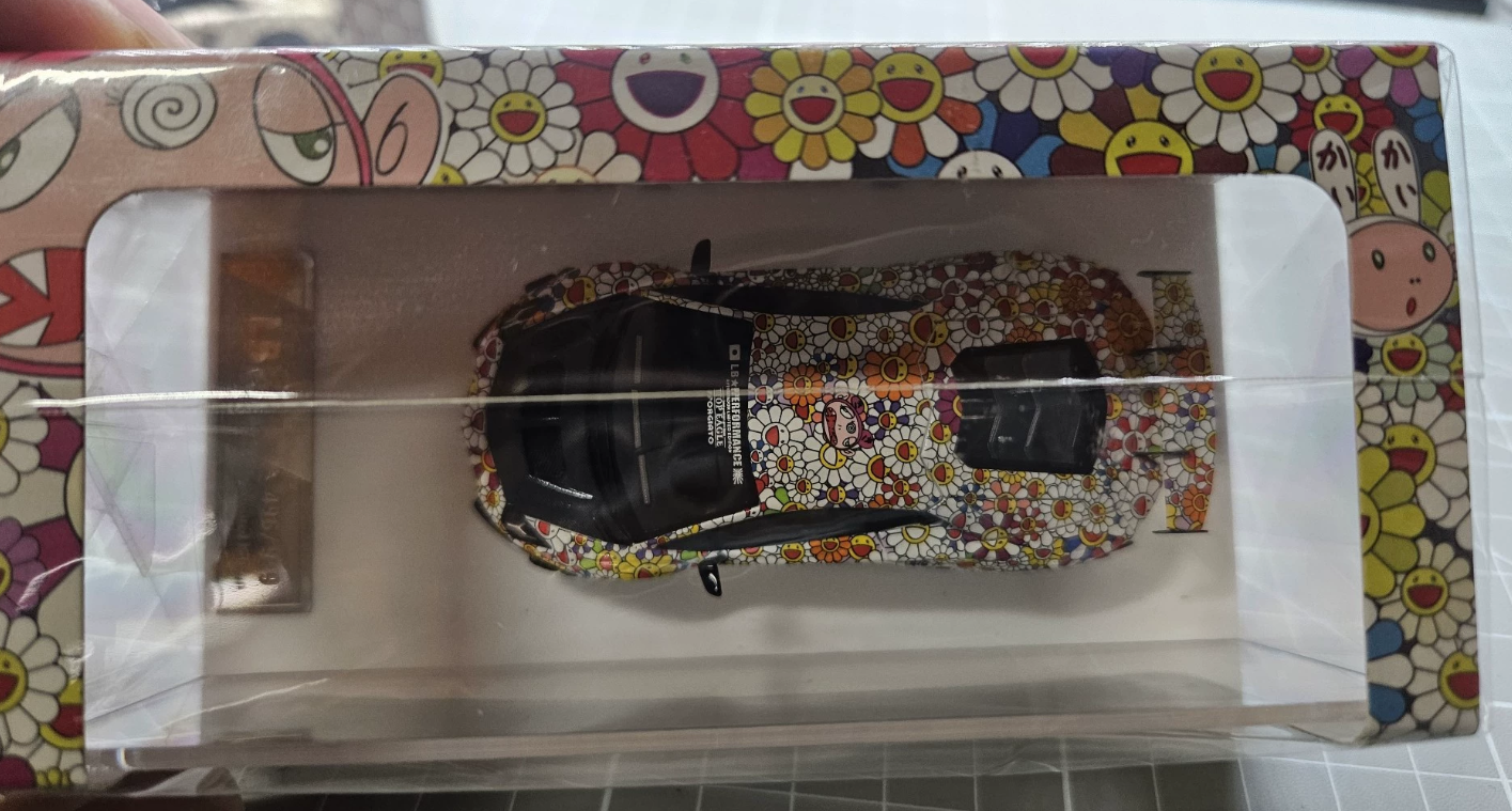 TP 1:64 Lamborghini LP700-4 Murakami Sunflower Resin Model