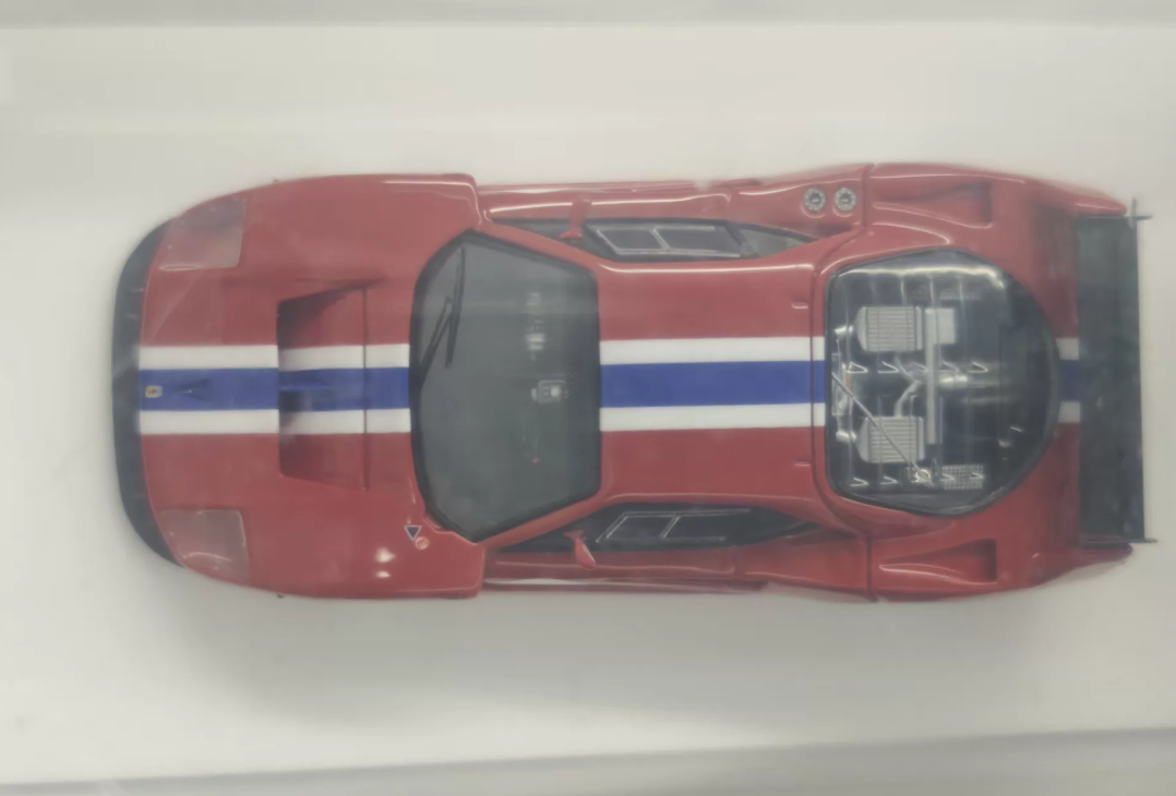 MY64 1/64 Ferrari F40 LM Red with Racing Livery Resin Model