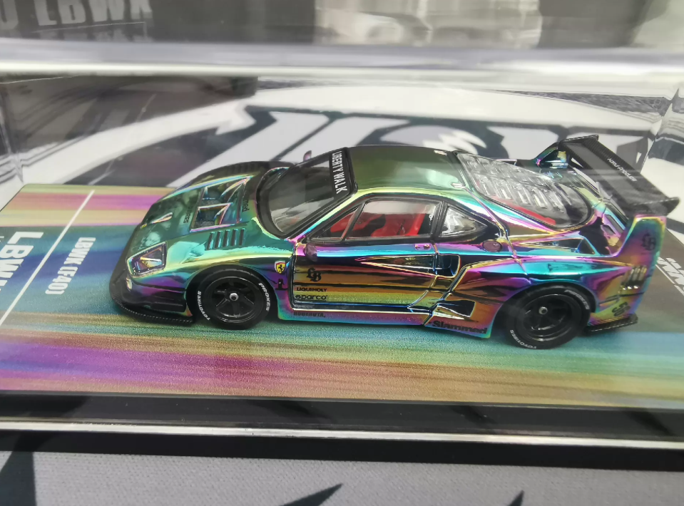 INNO64 1:64 LBWK Ferrari F40 HEC 2024 Iridescent Chase