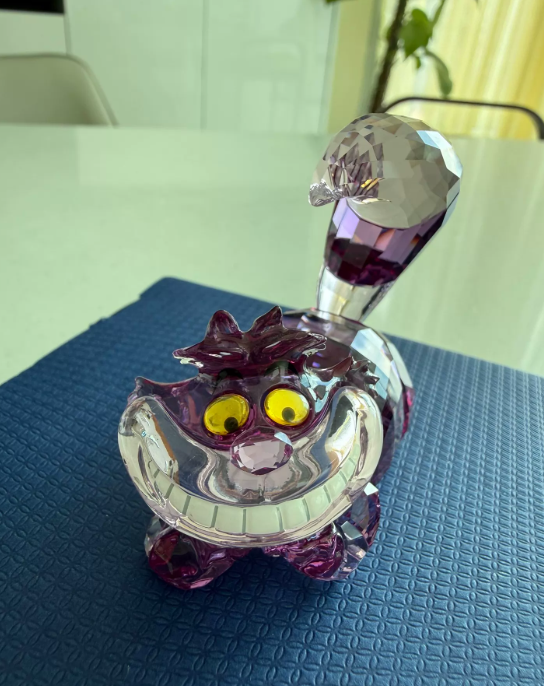 Swarovski Disney Alice in Wonderland Cheshire Cat Crystal Figurine 5135885