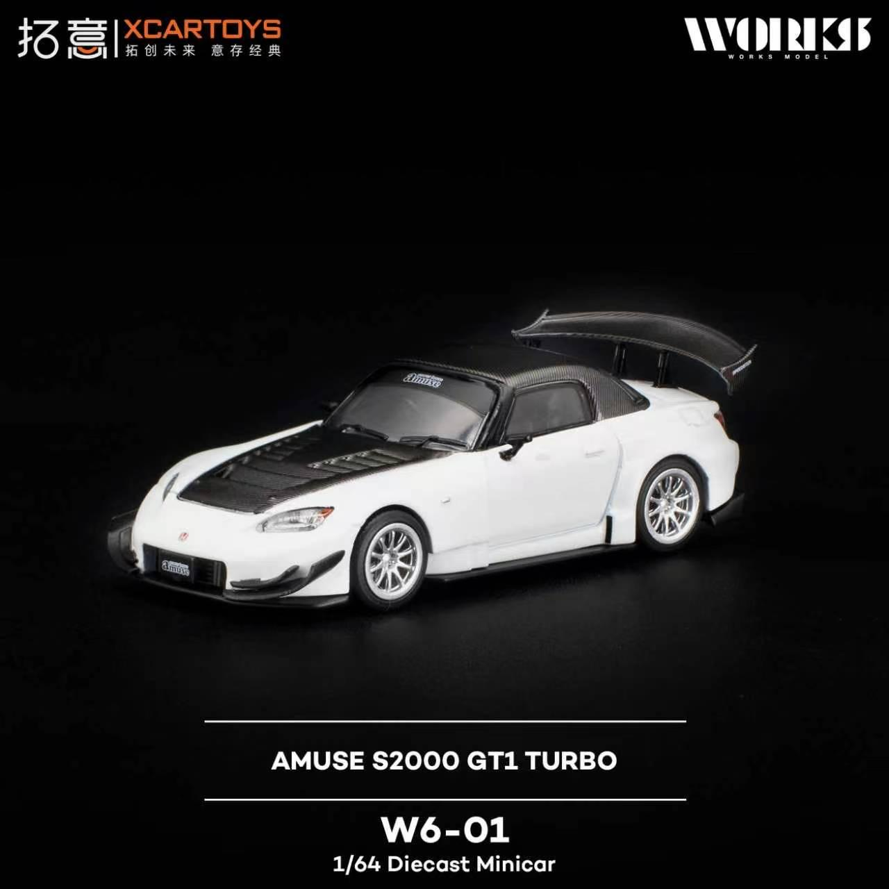 XCARTOYS 1/64 W6-01 AMUSE S2000 GT1 TURBO Preorder