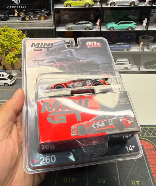 MINI GT 260 1:64 Bentley Continental GT3 5 CHAMPION 2018 Blancpain GT Asia MiJo
