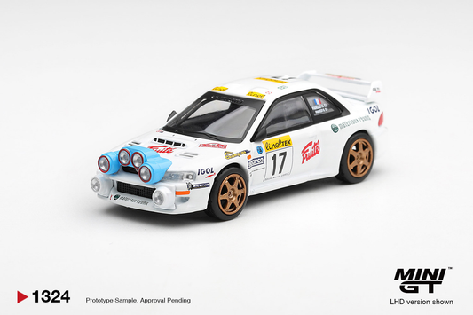 MINIGT 1/64 Subaru Impreza WRC98 #17 Monte Carlo Rally Preorder