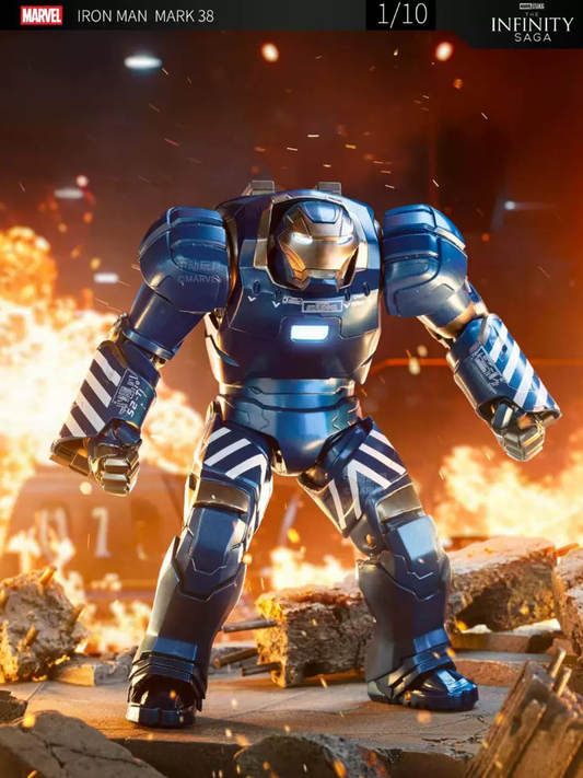 ZD Toys 1/10 Iron Man Mark 38 Igor Action Figure