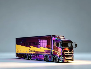 GCD 1/64 Mitsubishi Fuso Super Great Liberty Walk HEC Limited