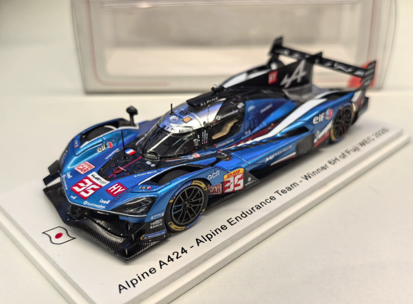Spark 1/43 Alpine A424 35 WEC Fuji 6H Winner 2025