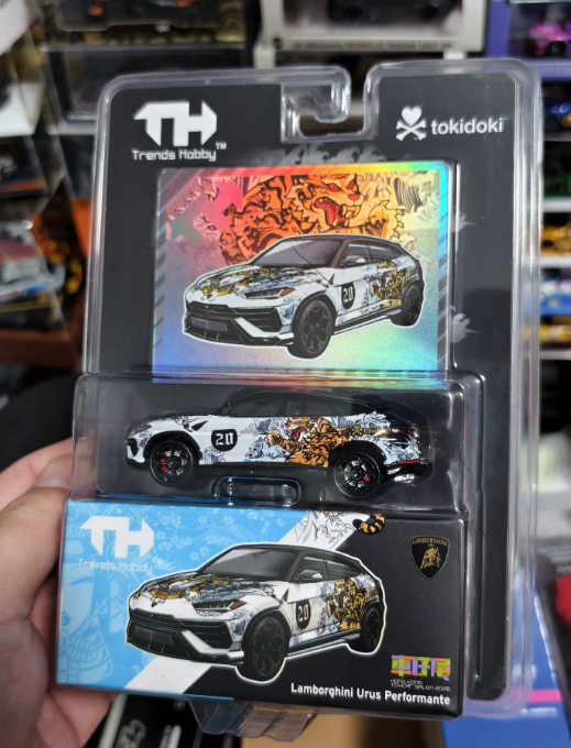 Trends Hobby x tokidoki 1:64 Lamborghini Urus Performante HK Toycar 2026