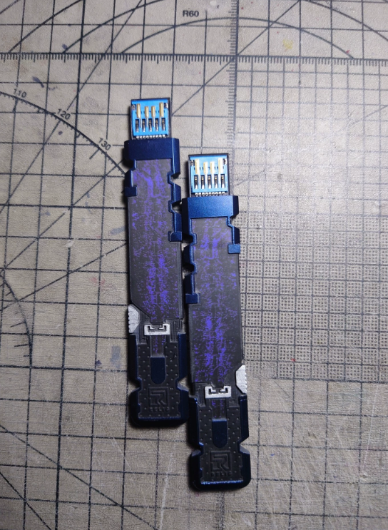 Cyberpunk 2077 Relic 128G USB 3.0 Flash Drive Cyberspace Blue