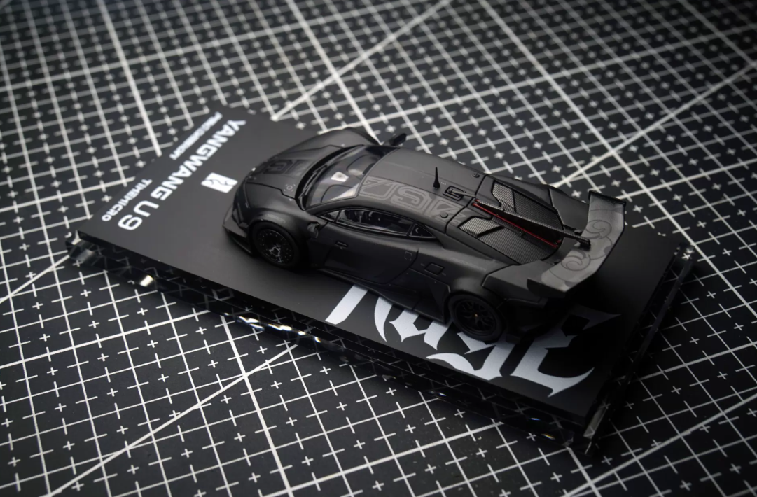 TimeMicro x PSC Design 1/64 Yangwang U9 Rage Black Beijing Show