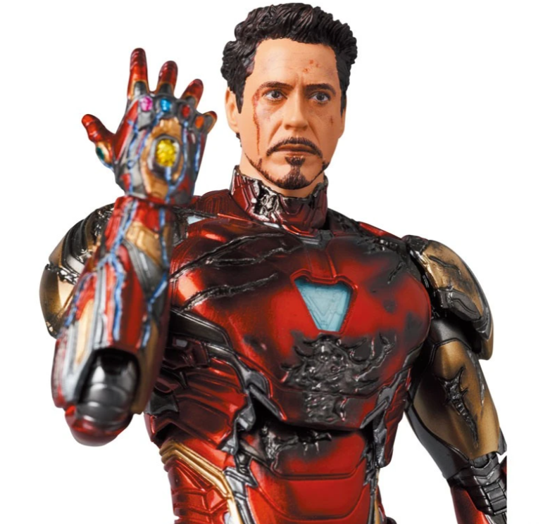 MAFEX No.195 Avengers Endgame Iron Man Mark 85 Battle Damage
