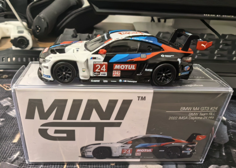 MINI GT 394 BMW M4 GT3 24 BMW Team RLL IMSA Daytona 24H 1/64