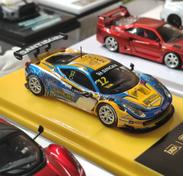 Tarmac Works 1:64 Ferrari 458 Italia GT3 Asia GT 2016 Model