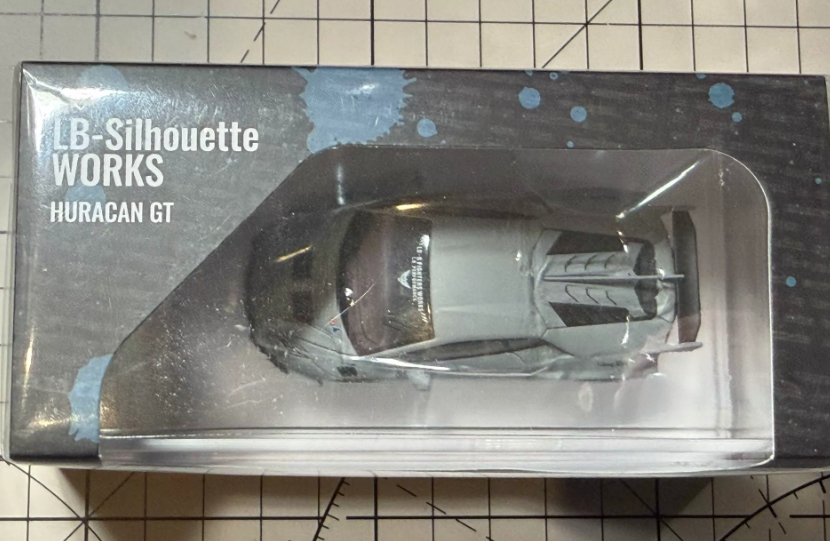 King Model 1/64 Lamborghini Huracan LB-Silhouette WORKS GT Combat Grey