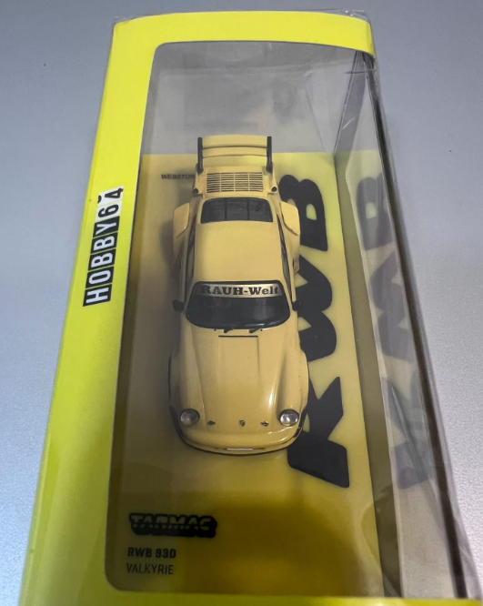 Tarmac Works 1/64 RWB 930 Valkyrie Yellow Webstore Special