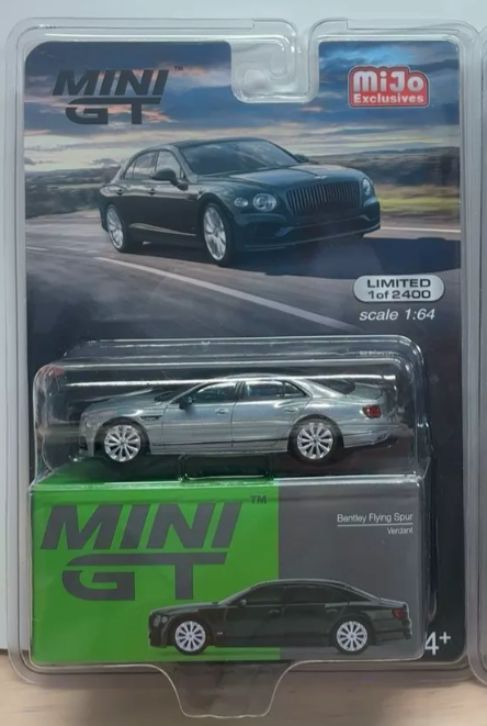 MINI GT 286 Bentley Flying Spur Verdant MiJo Chase 1:64 Diecast