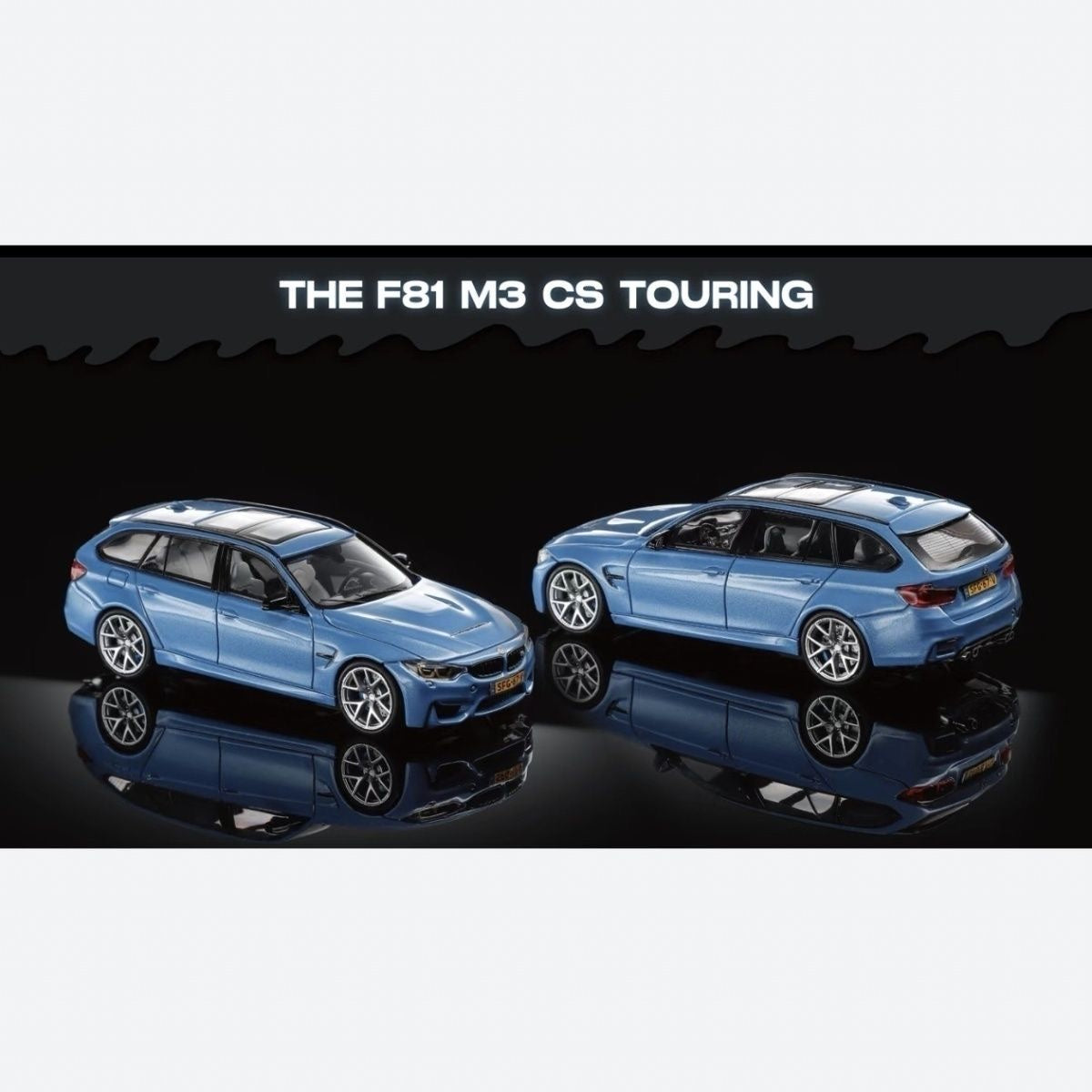 MORTAL 1:64 BMW M3 F81 Touring Wagon Blue Preorder 6-7 Ship