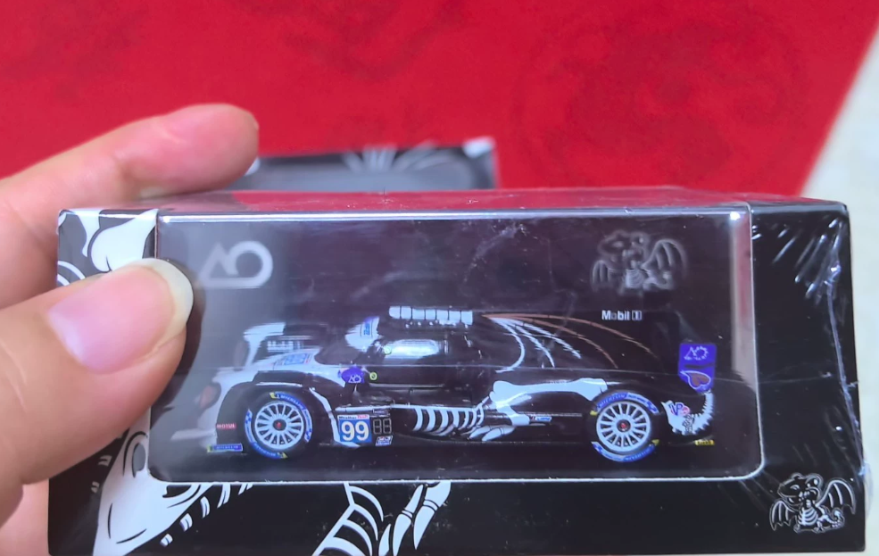 Spark 1/64 Oreca LMP2 2025 IMSA Spike Skeleton AO Racing Diecast Model Car