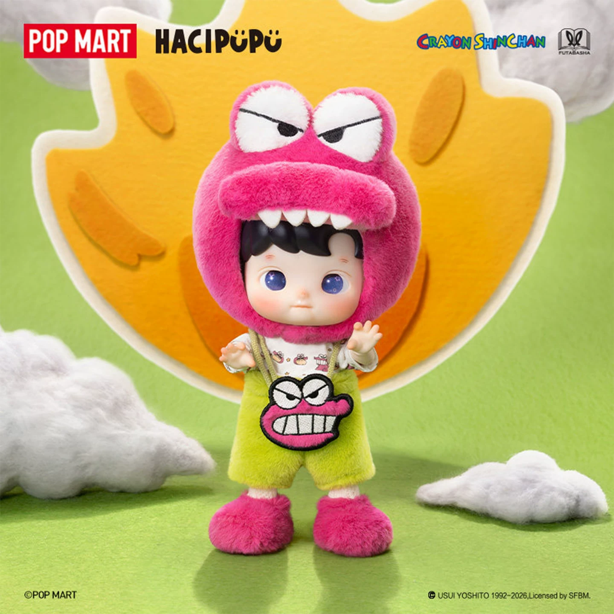 POP MART HACIPUPU Crayon Shin-chan Series Action Figure