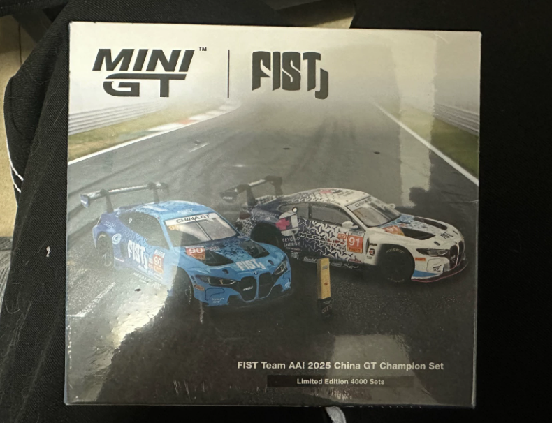 MINI GT x FIST 2025 China GT Champions M4 GT3 EVO #90B #91W Set 4000