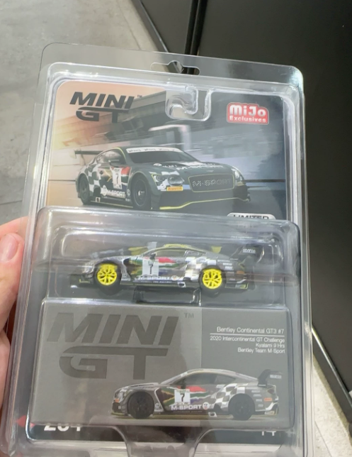 MINI GT 284 Bentley Continental GT3 #7 M-Sport 2020 Kyalami Chase