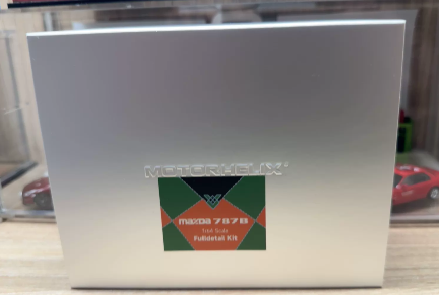MOTORHELIX 1/64 Mazda 787B Shanghai Clearcoat Magnetic Shell