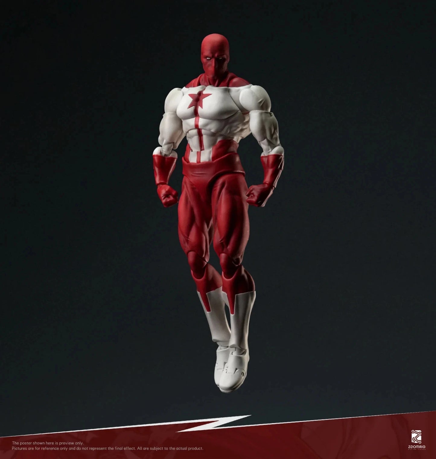 ZOOMRIG ZR-001 My Alien Dad Omni-Man 1/12 Action Figure Collectible Toy