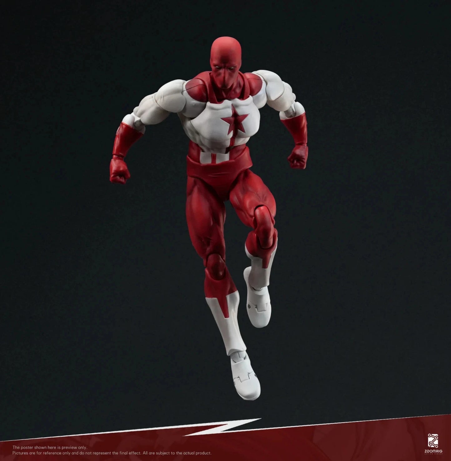 ZOOMRIG ZR-001 My Alien Dad Omni-Man 1/12 Action Figure Collectible Toy