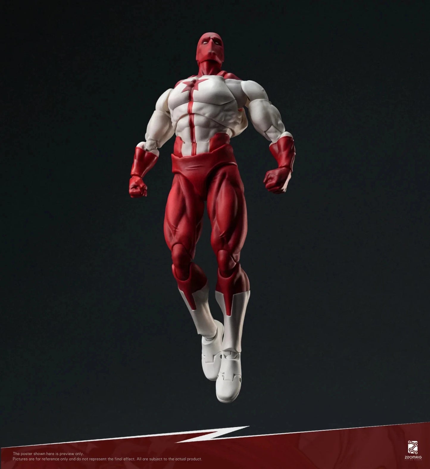 ZOOMRIG ZR-001 My Alien Dad Omni-Man 1/12 Action Figure Collectible Toy