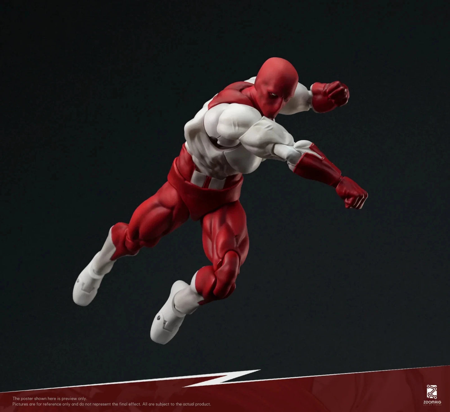 ZOOMRIG ZR-001 My Alien Dad Omni-Man 1/12 Action Figure Collectible Toy