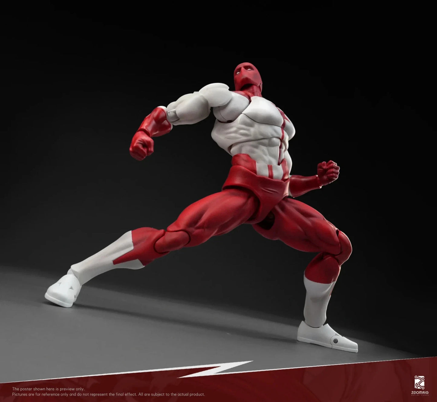 ZOOMRIG ZR-001 My Alien Dad Omni-Man 1/12 Action Figure Collectible Toy