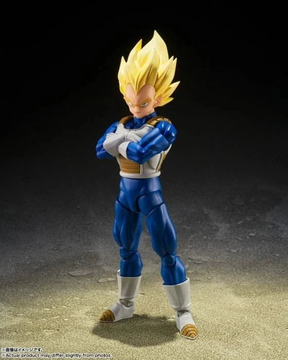 S.H.Figuarts Super Saiyan Vegeta Proud Saiyan Dragon Ball Z Bandai Figure