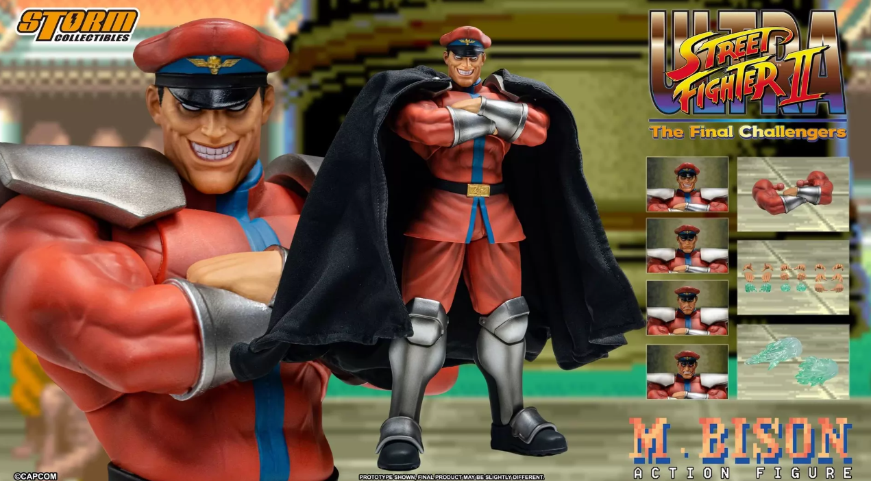 Storm Collectibles STORM ARENA Street Fighter II M Bison Vega Figure