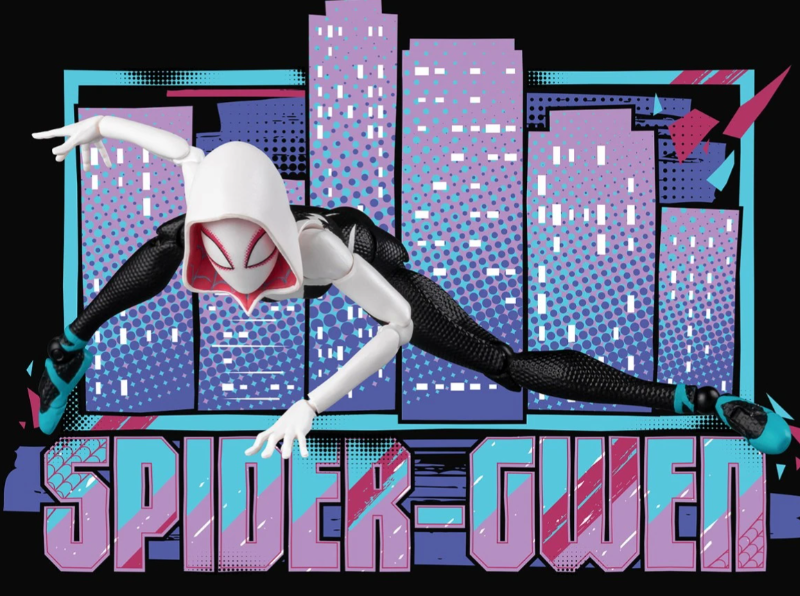 SV-Action Into the Spider-Verse Spider-Gwen and Spider-Ham Figure Set