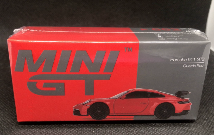 MINI GT 662 Porsche 911 GT3 Guards Red 1/64