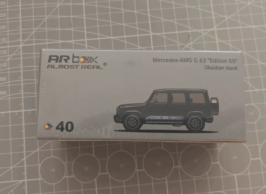 AR BOX 1/64 Mercedes-AMG G63 Edition 55 Black 40