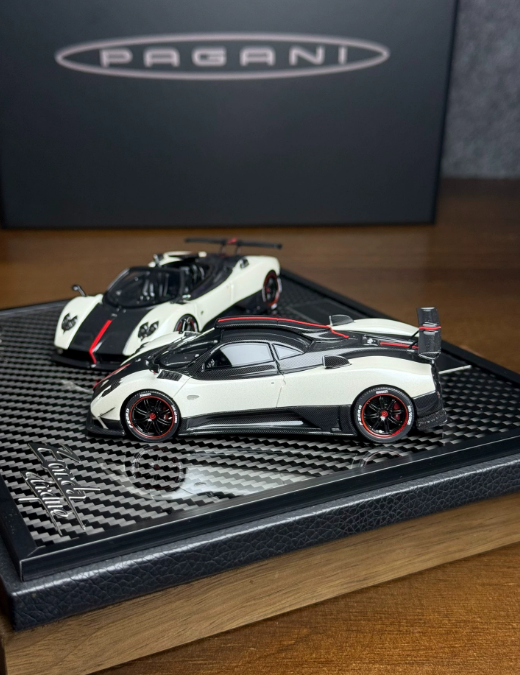 Peako 1/43 Pagani Zonda Cinque Twin Car Set Limited 80