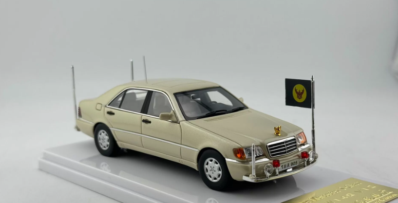 1/43 Mercedes-Benz W140 S-Class Thai Royal King Limousine Resin