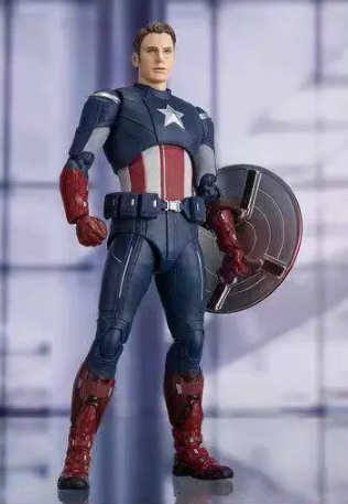Bandai SHFiguarts Avengers Endgame Captain America Cap vs Cap Ed.