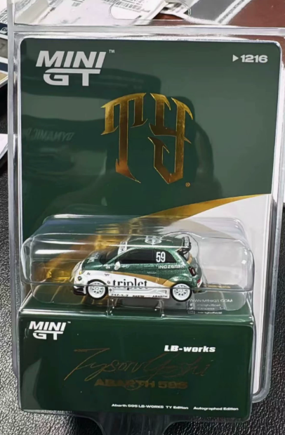 MINI GT 1216 LB Abarth 595 TY Hong Kong Exclusive